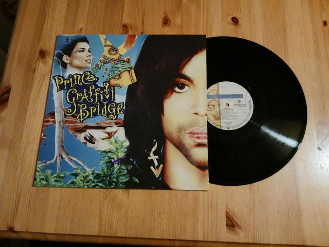 Prince – Graffiti Bridge 2lp orig 1990 Huippu Kunto Kuin Uus