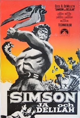 Elokuvajuliste: Simson ja Delilah (Cecil B. DeMille)
