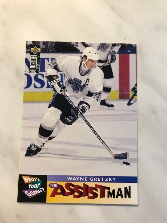 1995-96 Collector’s Choice Wayne Gretzky #361
