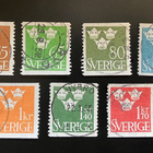 Ruotsi, Tre krunor, 1940-1950 luku (7 kpl) - pikkukuva 1