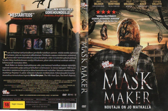 MASK MAKER	(38 721)	-FI-	DVD			, 2010	(18) - ikäraja
