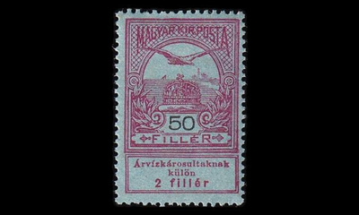 Unkari 140 * Itä-Banatian tulva-apu 50+2 f (1913)