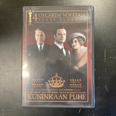 Kuninkaan puhe DVD