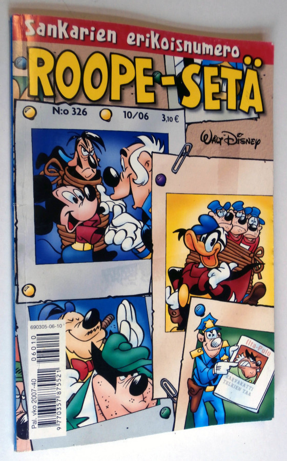 ROOPE-SETÄ  Taskulehti  N:o 326  10/2006