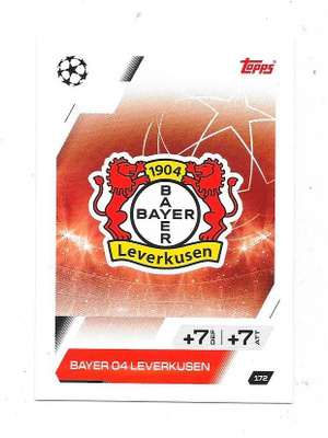 2025-26 Topps Match Attax #172 Bayer Leverkusen , Logo