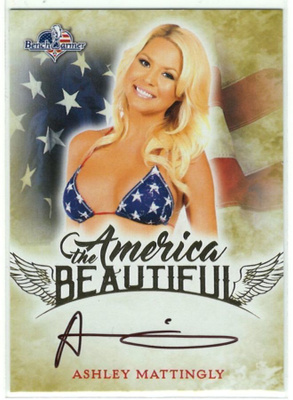 2017 BW America the Beautiful Autograph Ashley Mattingly