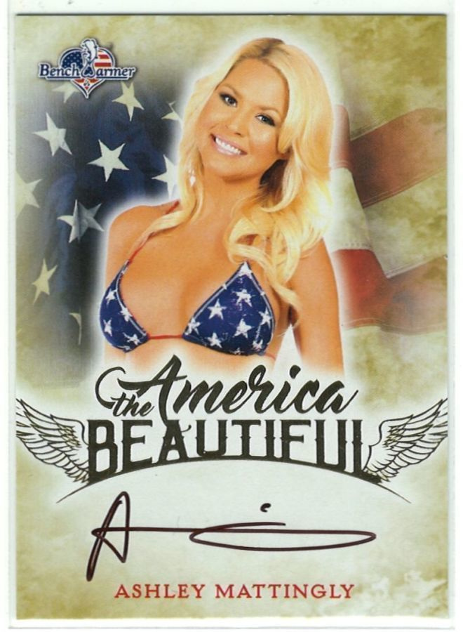 2017 BW America the Beautiful Autograph Ashley Mattingly