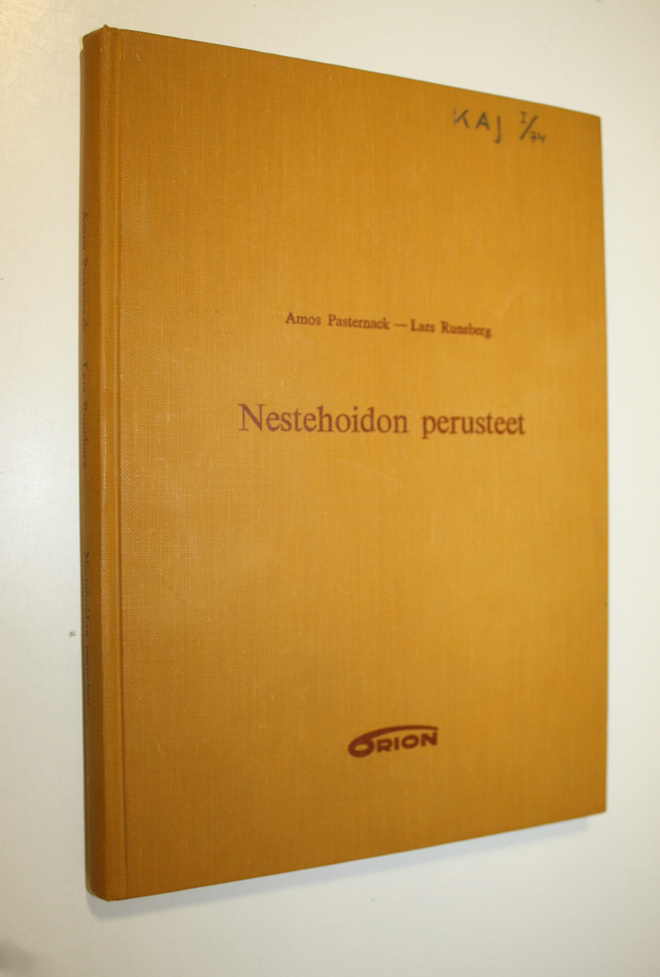 Amos Pasternack : Nestehoidon perusteet