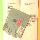 R-kirje Bombay 9 may 1933 ja Intia postimerkit - pikkukuva 1