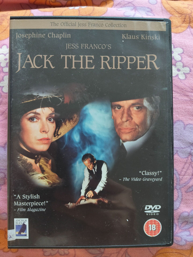 "JACK THE RIPPER" (PO: KLAUS KINSKI! "DIRECTOR'S CUT" ! !)