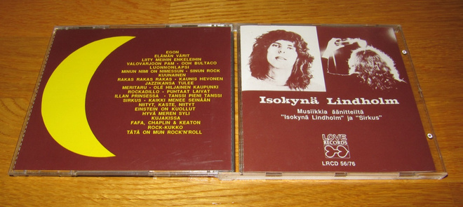 Isokynä Lindholm: Isokynä Lindholm/Sirkus CD
