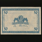 Saksa Notgeld 50 Pfennig, Itzehoe 1.10.1918 - pikkukuva 2