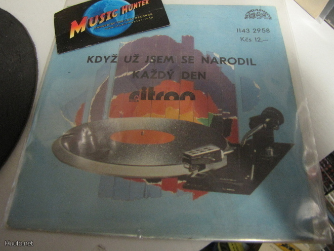 CITRON - KDYZ UZ JSEM SE NARODIL / KAZDY DEN 7'' SINGLE
