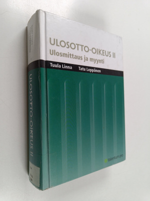 Tuula Linna : Ulosotto-oikeus II : Ulosmittaus ja myynti