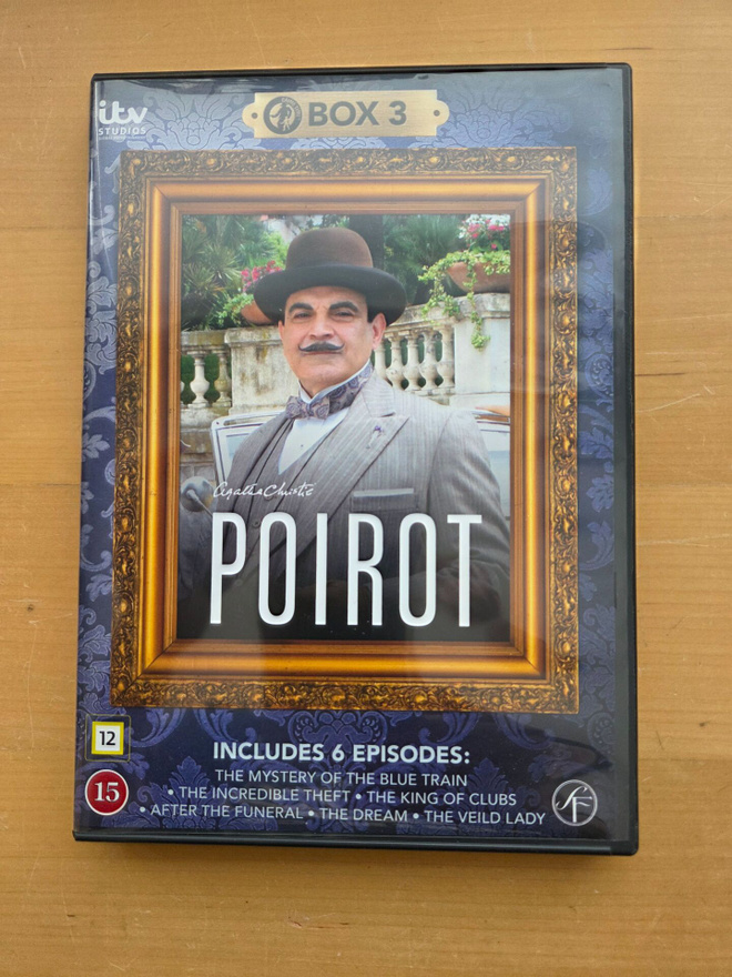 CHRISTIE . 2DVD . POIROT BOX 3 . KUUSI JAKSOA .