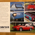 Esite Reliant Scimitar 1988/1989 - pikkukuva 4
