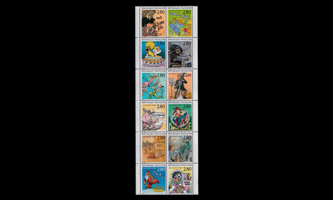 Ranska 2982-93C ** Tervehdysmerkit (1993)