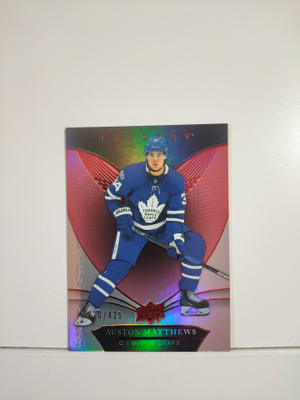 2018-19 Upper Deck Trilogy Red Foil #20 Auston Matthews /425