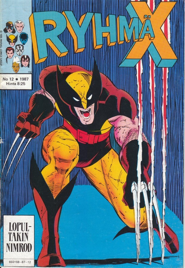 Ryhmä-X 12/1987 Veren tahrimat 1/2