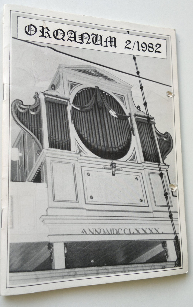 Seppo (toim.) Murto : Organum 2/1982