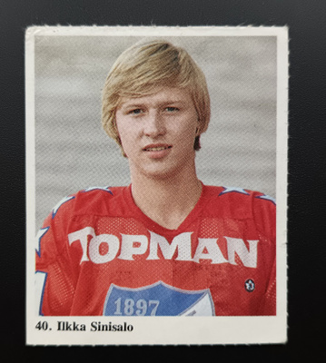 1978-79 Kiekkoilijat kuvina #40 Ilkka Sinisalo HIFK