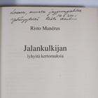 Risto Manerus : Jalankulkijan lyhyitä kertomuksia (signee... - pikkukuva 3