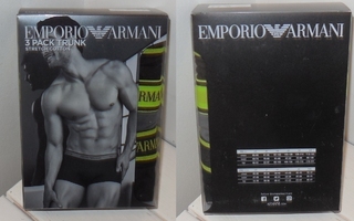 Miehelle XL - Armani bokserit 3 kpl pakkaus * UUSI