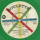7” EP GREEN SINGLE RUOTSI Jimmie Rodgers - Waltzing Mathilda - pikkukuva 2