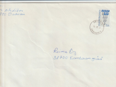 Postileima, ORAVAINEN--ORAVIS