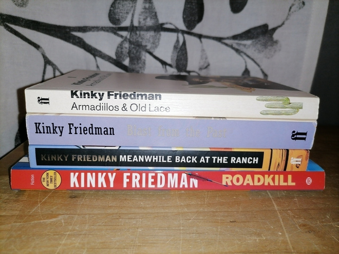 Kinky Friedman x4 - Armadillos & Ranch & Blast & Roadkill