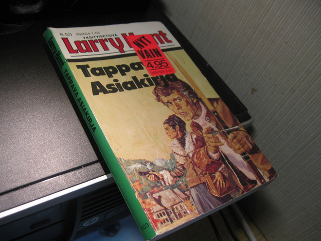 Larry Kent 103 Tappava asiakirja