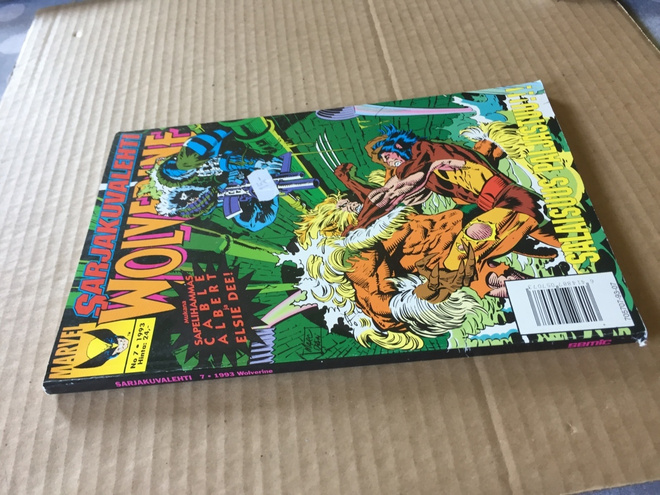 MARVEL WOLVERINE 7/1993 HYVÄ
