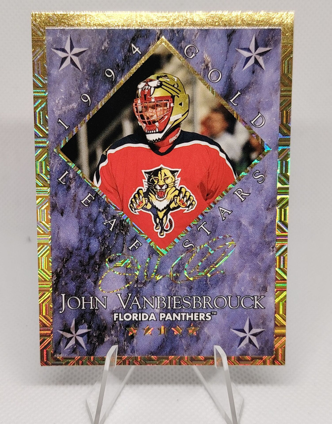 1994-95 Gold Leaf Stars John Vanbiesbrouck/Potvin /10000