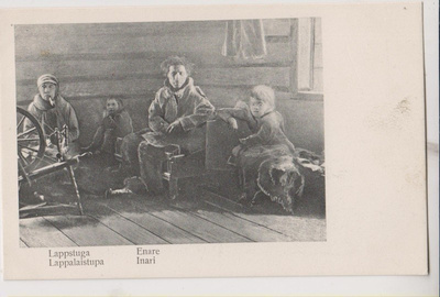 Inari. Lappalaistupa mv p171
