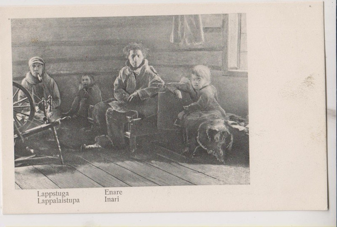 Inari. Lappalaistupa mv p171