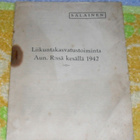 Liikuntakasvatustoiminta Aun. R:ssä kesällä 1942 - pikkukuva 1