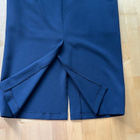 Tummansininen pitkä stretch hame ( koko D42 ) 90-luvulta - pikkukuva 4