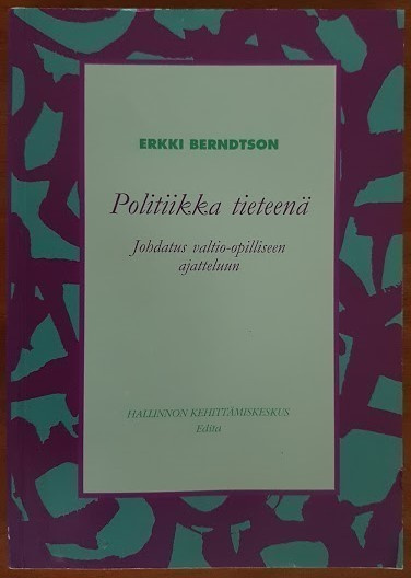 Erkki Berndtson: Politiikka tieteenä