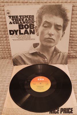 Bob Dylan The Times They Are A-Changin' lp