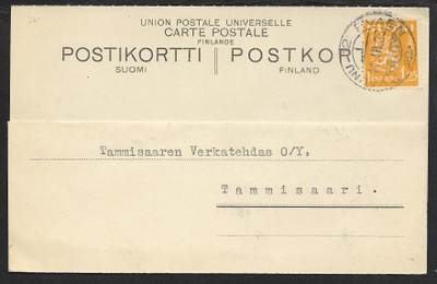 Postil. - Yl.m. 1,25mk (LAPE 177) Postivaunu 12 11.3.36
