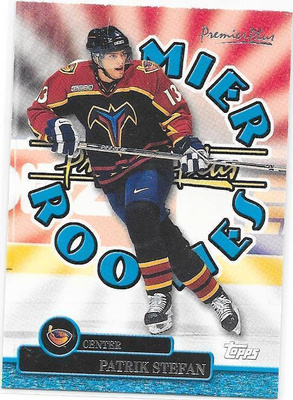 1999-00 Topps Premier Plus PRem Rookies #PR5 Patrik Stefan