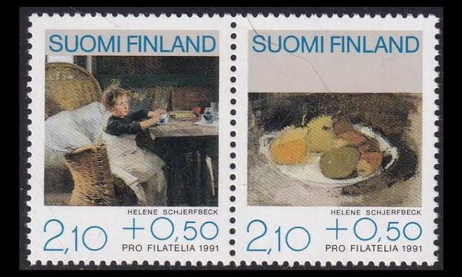 1128-9p2 ** Pro Filatelia pari (1991)