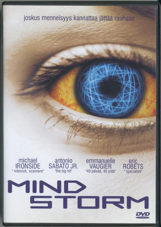 MINDSTORM - Suomi-DVD 2001 - Michael Ironside SciFi/toiminta