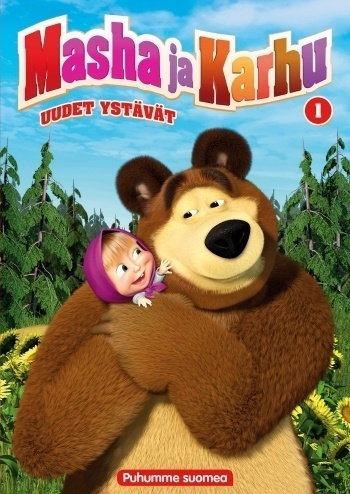 Masha ja karhu 1 - Uudet ystävät DVD