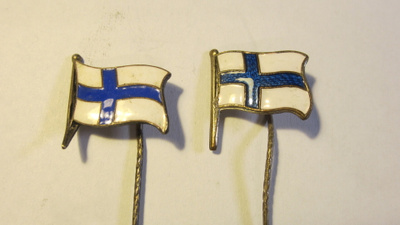 Suomen lippu neulamerkit