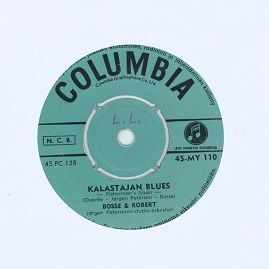 Bosse & Robert 7" Kalastajan Blues 1964