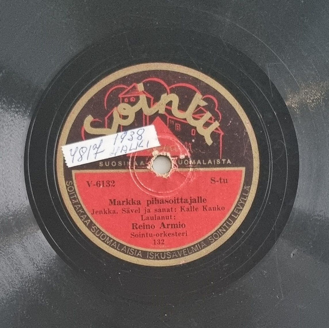 Savikiekko 1938 - Reino Armio - Sointu 132