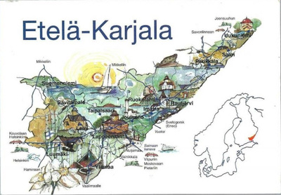 kortti ** Lappeenranta - erilaisia Etelä-Karjalasta