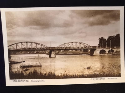 VANHA Postikortti Hämeenlinna 1920-l