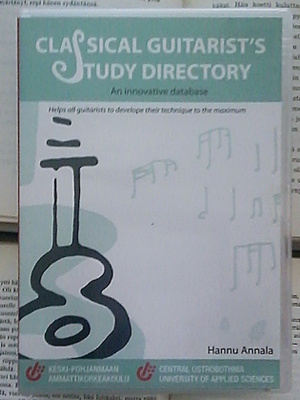 Hannu Annala - Classical Guitarist's Study Directory (DVD)